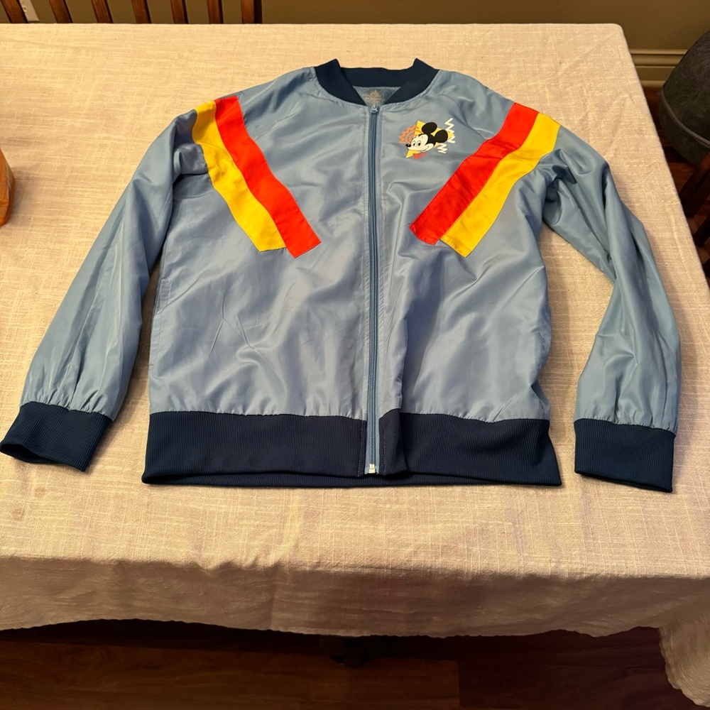 Retro 80's Disney Parks Mickey Mouse Windbreaker like new